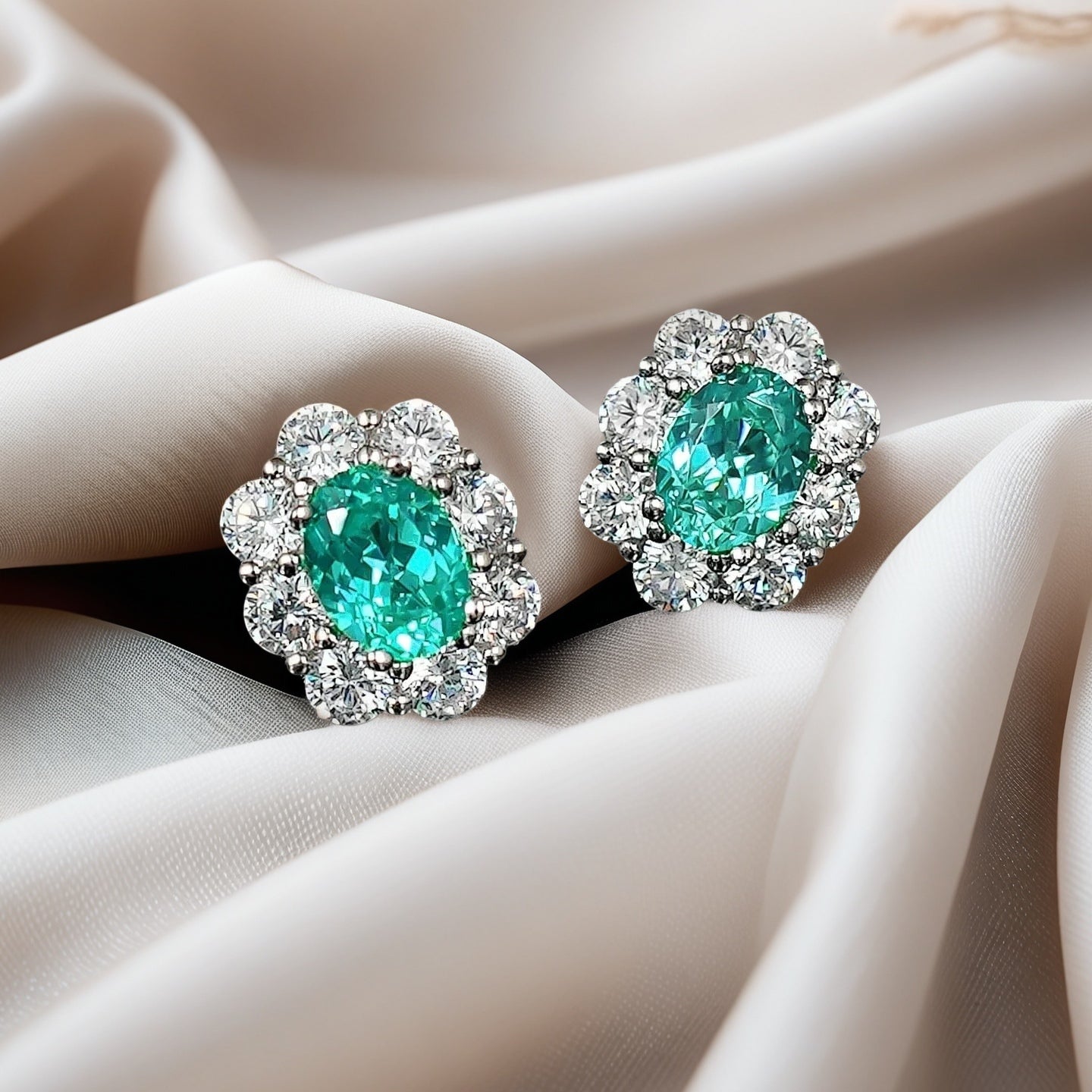 The Verdant Glow Earrings