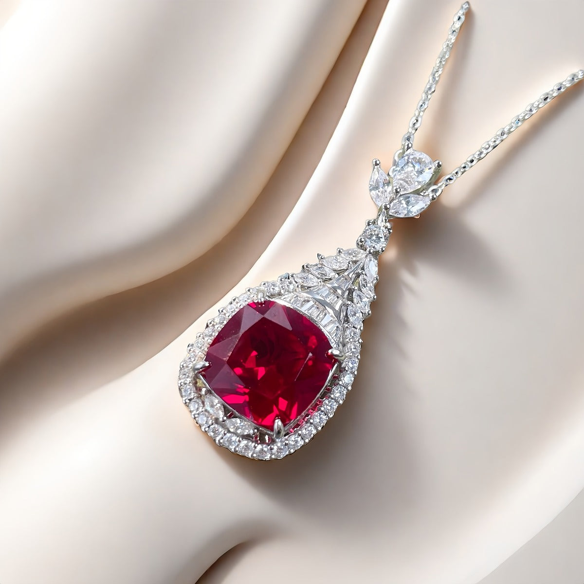 The Crimson Sovereign Pendant