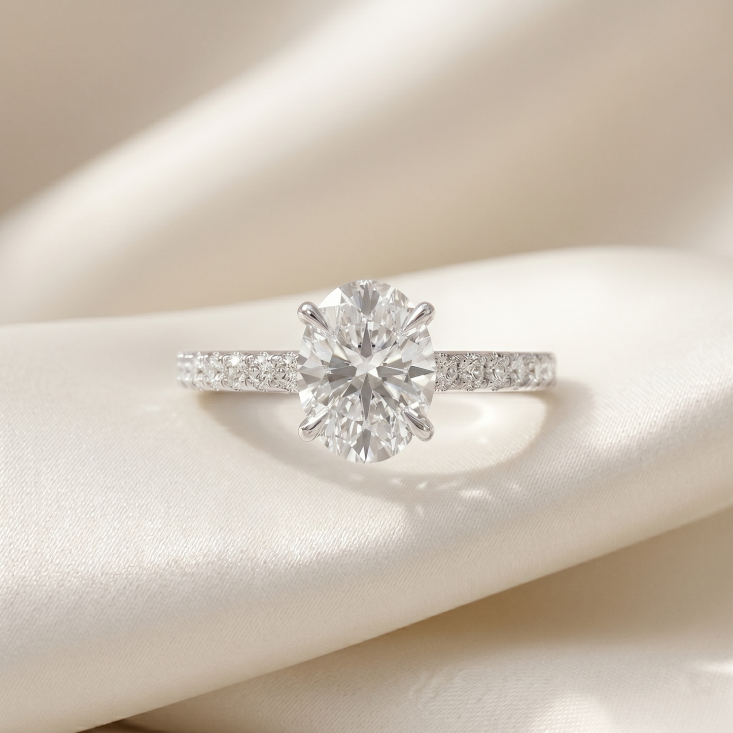 Pavé Oval