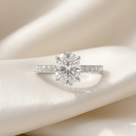 Pavé Oval