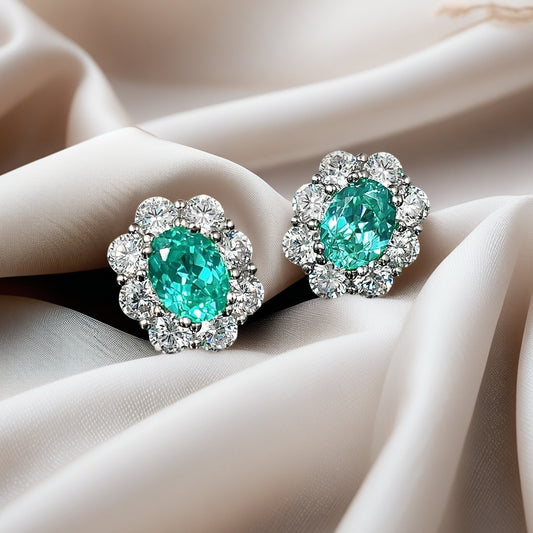 The Verdant Glow Earrings
