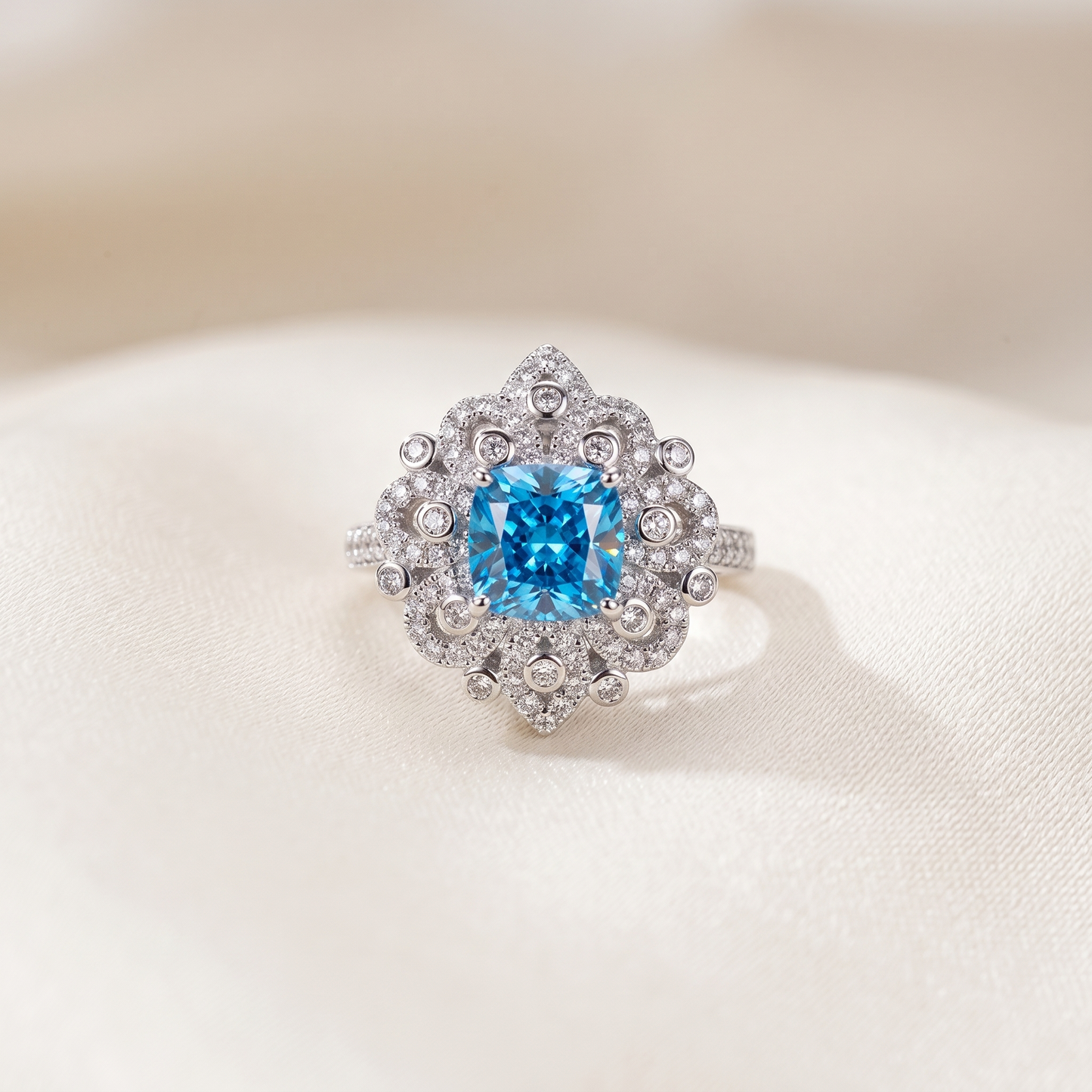 The Glacier Serenity Ring